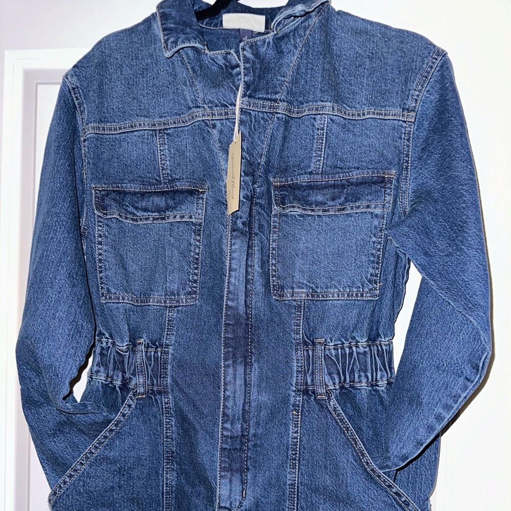 UNIVERSAL THREAD DENIM OVERALL sz 8